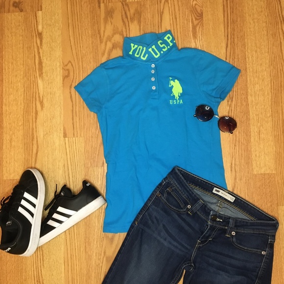 U.S. Polo Association Short Sleeve Polo Shirt - Picture 1 of 6